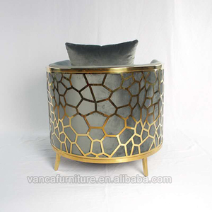 Khung Kim Loại Vàng Khung Nhung Ghế Sofa 1 + 2 + <span class=keywords><strong>3</strong></span> Modular - Product Image 6