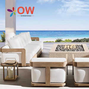 حديقة خشب الساج ، الحد الأدنى لأثاث الحدائق ، تصميم المعيشة الداخلية والخارجية ، تصميم حديث - Product Image 2