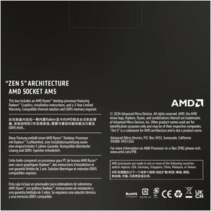 สำหรับ 5 9600X Unlocked 6-Core 12-Thread Desktop Processor สินค้าใหม่ ซ็อกเก็ต AM4 ประเภท 5 โปรเซสเซอร์สำหรับ 5 9600X Unlocked 6 - Product Image 2