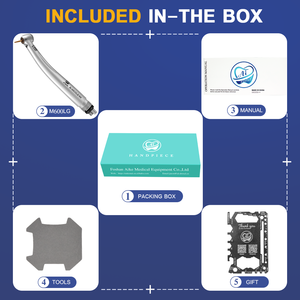 Tandheelkundige Handstuk Led Luchtturbine 2/<span class=keywords><strong>4</strong></span> Gaten Zelf Genereren Lichte Keramische Met Hoge Snelheid Handstuk Tandstoel Gereedschap - Product Image 6