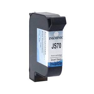 Cartouche d'encre invisible à base de solvant JS70 de bonne qualité avec puce pour imprimante à jet d'encre thermique TIJ Meenjet Mxpro Mxplus Mx Series - Product Image 5