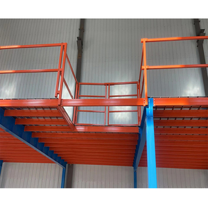 Maßgefertigtes Schwerlast-Industrielager-Zwischengeschoss-Regalsystem Langlebige H-Träger-Stahlarbeitsplattformen Korrosionsbeständiges Regal - Product Image 2