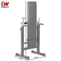 Presse d'haltérophilie pliable réglable avec Station de trempage