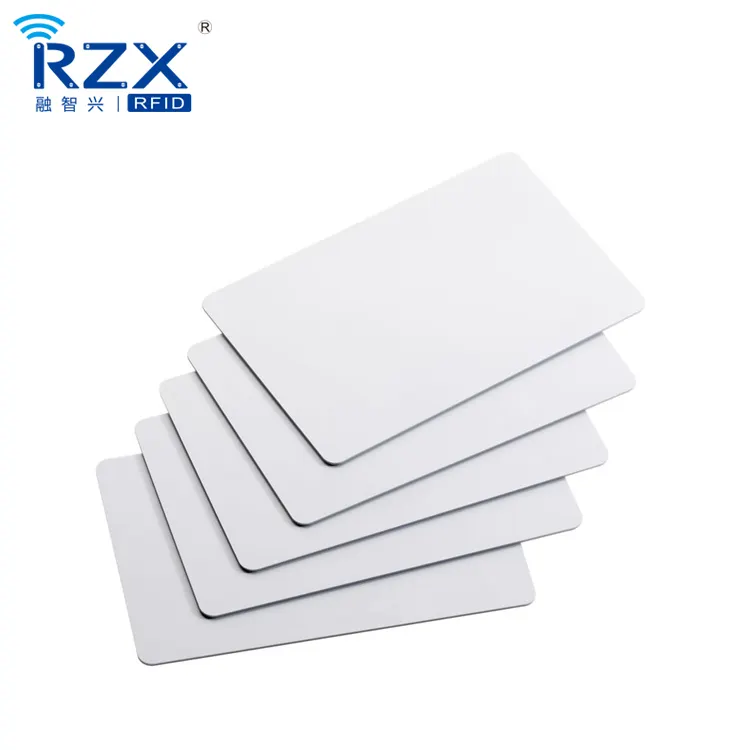 Tarjeta RFID de PVC, dispositivo de alta seguridad IC estándar, en blanco, MIFARE DESFire EV1, 8K, tarjeta inteligente en blanco