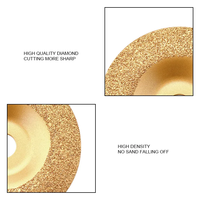 Disque/Roue de meulage diamanté Tranrich de 5 pouces |   Meuleuse d'angle en vente chaude, outil de meulage pour usage industriel