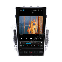 MOOKAKA 12,1 pouces pour Infiniti Q50L 2013-2019 Écran vertical Android Autoradio GPS Lecteur multimédia Stéréo