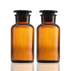 <span class=keywords><strong>75ml</strong></span> 100ml 120ml 150ml 200ml 250ml thủy tinh màu hổ phách chai viên nang có nắp đậy - Product Image 4