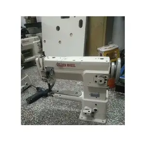 Golden wheel-8703 Single needle integrated feeding leather bag industrial sewing machine