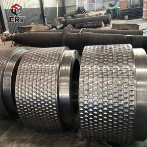 Rouleaux de rejet d'impuretés pour machine de briquetage de moulin à billes et four rotatif 40Cr du fabricant, accessoire de rouleaux de convoyeur - Product Image 1