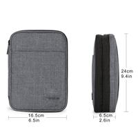 Voyage électronique Gadget organisateur de stockage Double couches Portable numérique USB chargeur sac de rangement câble organisateur
