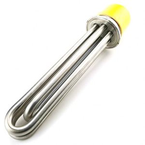 Calentador de Inmersión en Aceite Caliente SS304 SS316, Trifásico, 380 Voltios, 24KW, 9000 Vatios, Tipo Brida - Product Image 5