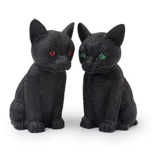 Misteriosas Decoraciones <span class=keywords><strong>de</strong></span> Gato Negro para Halloween, Figuras <span class=keywords><strong>de</strong></span> Gato Espeluznantes <span class=keywords><strong>de</strong></span> Plástico para Fiestas <span class=keywords><strong>de</strong></span> <span class=keywords><strong>Brujas</strong></span> y Decoración <span class=keywords><strong>de</strong></span> Casas Encantadas - Product Image 6