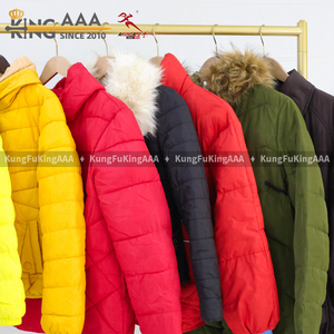 Abrigos de Plumón de Invierno para Mujer al por Mayor, Chaquetas Cálidas y Gruesas, Ropa Usada de Segunda Mano, Abrigo Clásico de Tela Tweed, Chaqueta Elegante - Product Image 5