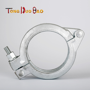 Collier de serrage rapide Schwing Putzmeister DN125mm 40Cr pour tuyau de pompe à béton <span class=keywords><strong>hydraulique</strong></span> avec pression de service de 130 bars pour la plomberie - Product Image 3