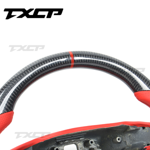 คาร์บอนไฟเบอร์พวงมาลัย Fit สําหรับปอร์เช่Lenkrad Cayenne Panamera911 997 985 981 996Mk2 Boxster Cayman 987 LEDพวงมาลัย - Product Image 4