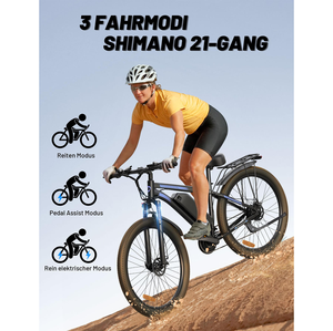 Bicicleta eléctrica de montaña EU Stock Duotts C29 48v 15ah, bicicleta eléctrica todoterreno con neumáticos gruesos, entrega de bicicleta eléctrica, Fatbike eléctrica. - Product Image 6