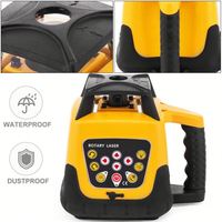 VEVOR-Niveau Laser Auto-Nivelant, Outil de Mesure à Balayage Horizontal Vertical, 360 m, Rotatif, 250