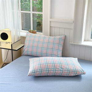 Groothandel Custom Hotel Collectie <span class=keywords><strong>High</strong></span>-<span class=keywords><strong>End</strong></span> Ademende Huishoudelijke Katoenen Rechthoek Beddengoed Kussensloop Voor Alle Leeftijden - Product Image 1