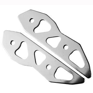 อุปกรณ์ตกแต่งรถจักรยานยนต์ วัสดุอลูมิเนียมอัลลอยด์ CNC ขายึดกันลมสำหรับรถมอเตอร์ไซค์ AEROX คุณภาพงานประณีต - Product Image 2