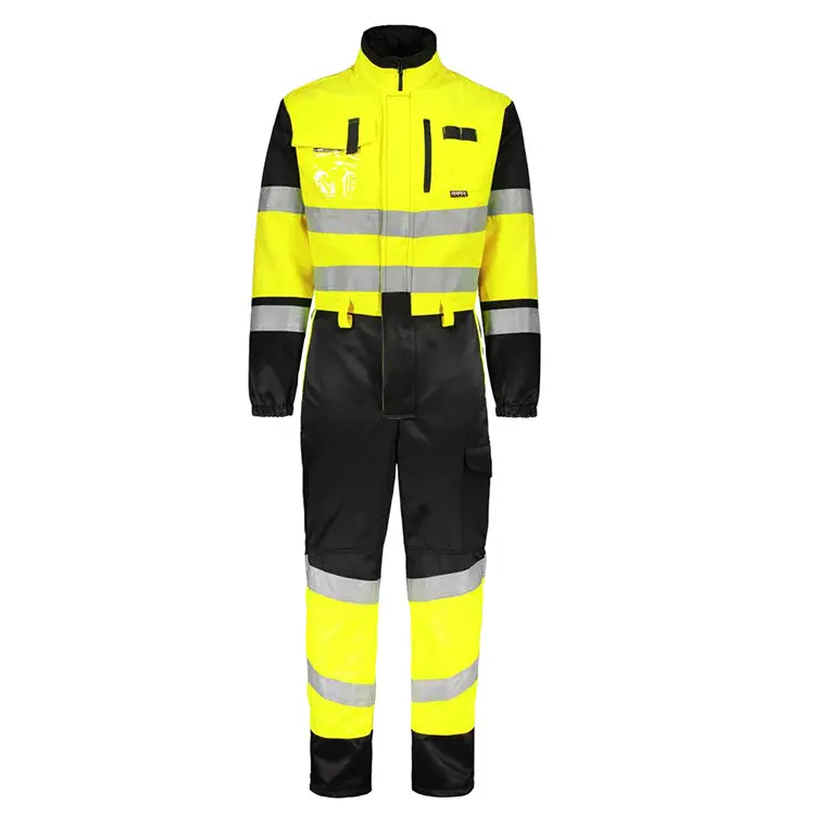 Traje de trabajo EN ISO 20471, ropa Industrial, uniformes de trabajo, ropa de alta visibilidad