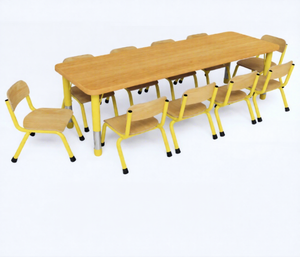 Modern <strong>Wood</strong> Kids Study <strong>Table</strong> <strong>and</strong> <strong>Chair</strong> Set for Nursery School Use - Product Image 3
