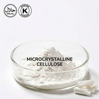 Poudre de cellulose microcristalline de qualité alimentaire haute pureté, certifiée casher/halal, désintégrant pour capsules