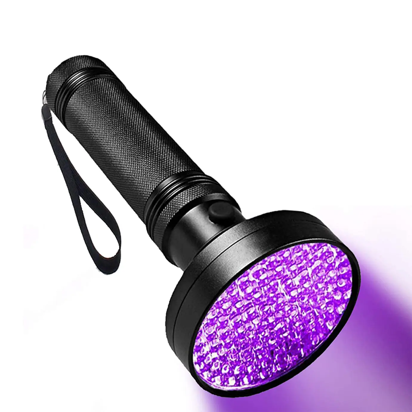 Germ Detector UV Đèn Pin 100 Led UV Xử Lý Cao Su Torch Đèn Pin 395nm UV Blacklight Đèn Pin