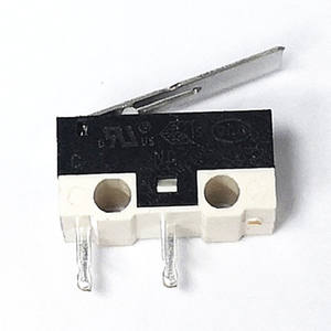 Microinterruptor Cherry de 3A 125V CA, Palanca Kw3, Mini Mouse, Circuito SPDT - Product Image 1