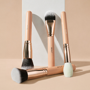 Brocha de Maquillaje BEILI con Logotipo Personalizado, Brocha Grande para Polvo, Suave y Esponjosa, de Fibra de Lana Nano, Brocha Cosmética para Rostro con Logotipo Privado - Product Image 4