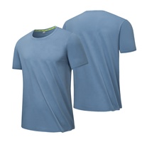 Maillot de sport avec Logo personnalisé en Polyester, coupe Slim, vêtements de sport à manches courtes, couche de Base vierge, chemise de Compression d'entraînement pour hommes, livraison directe