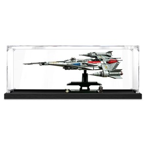 Estuche de Plástico para Exhibición de la Nave Espacial N-1 de <span class=keywords><strong>Star</strong></span> <span class=keywords><strong>Wars</strong></span>: The Mandalorian, Caja de Almacenamiento a Prueba de Polvo Compatible con el Modelo LEGO 75442 YLD-AD03 - Product Image 1