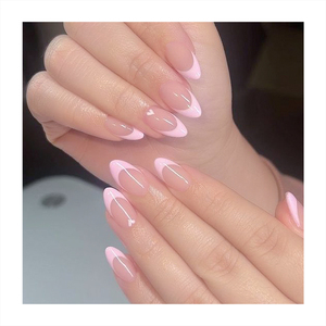 Usar <span class=keywords><strong>uñas</strong></span> largas <span class=keywords><strong>de</strong></span> almendra Consejos desnudos Pintura superior <span class=keywords><strong>Uñas</strong></span> postizas Rojas MOQ bajo Precio al por mayor Proveedores <span class=keywords><strong>de</strong></span> suministro Prensa <span class=keywords><strong>de</strong></span> arte en <span class=keywords><strong>las</strong></span> <span class=keywords><strong>uñas</strong></span> - Product Image 3