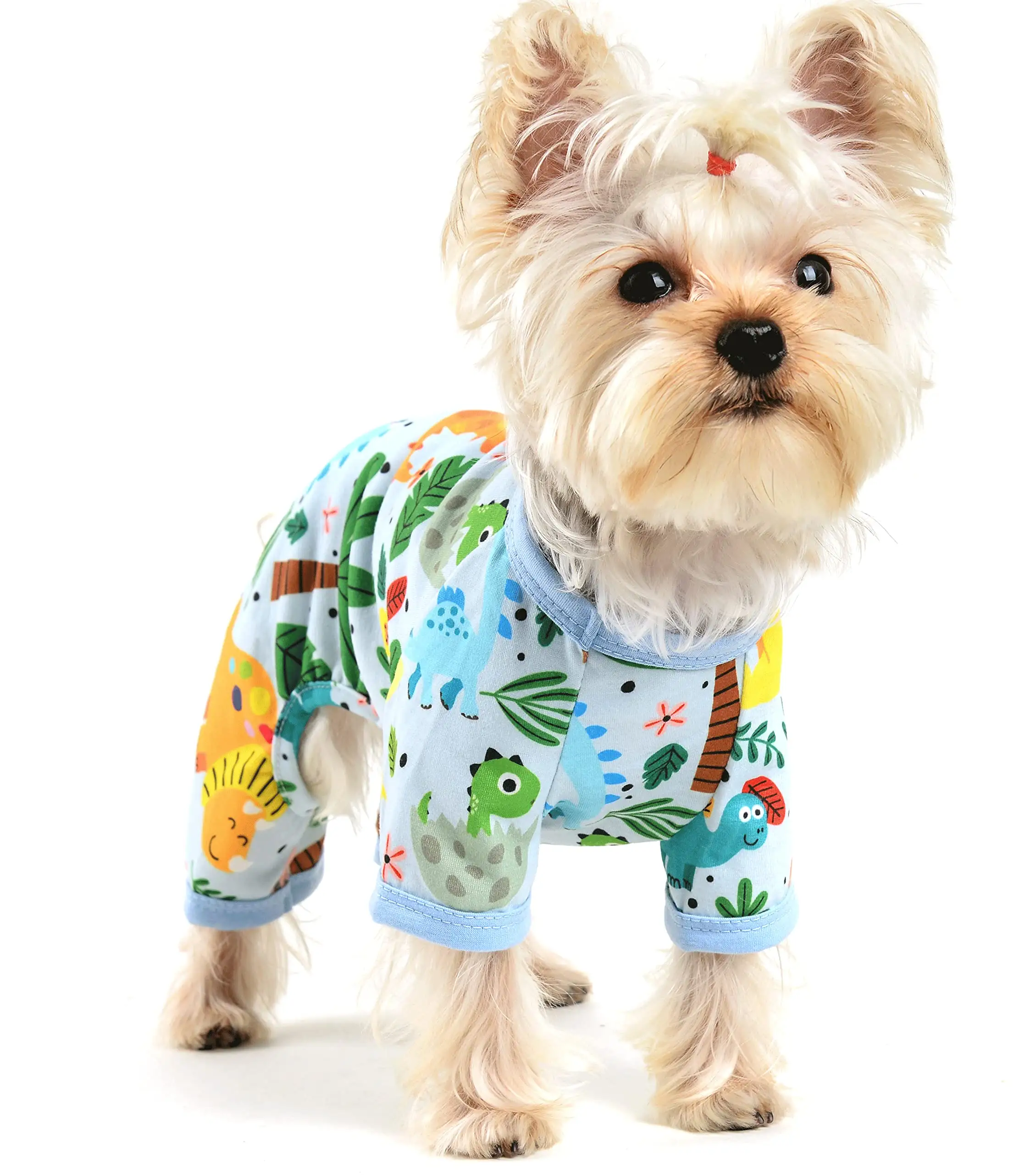 Comfortable Breathable Cartoon Puppy Vest Apparel Dog T-Shirt Summer Name Brand Coat Custom Luxury Designer Dinosaur Pet Clothes