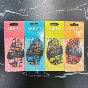 Pure Essential Oil High-concentration Wooden Areon OEM Brand <b>Car</b> & Home Dual-use <b>Clip</b> Air Freshener with Decorative Fragrance - Product Image 1
