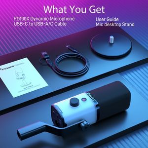 Nhà máy cung cấp năng động microphone với RGB ánh sáng ánh sáng-trọng lượng microphone cho chơi game live streaming phần mềm - Product Image 6