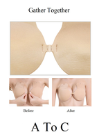 Soutien-gorge invisible sans bretelles en silicone pour femmes, sous-vêtements sexy, nouvelle collection