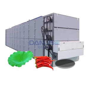 Secador automático de aire caliente para verduras, zanahorias, chiles y pimientos, horno de secado con bandejas, línea de procesamiento para el secado de zanahorias - Product Image 1