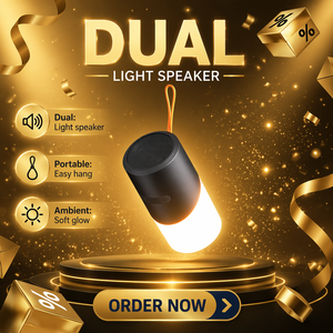 Altavoz Bluetooth Económico para el Hogar, Altavoces Delgados y Baratos con Luz RGB y Asa - Product Image 1