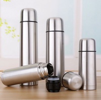 Botol Termos Stainless Steel, Botol Termos Stainless Steel, Peluru Vakum, 350/500/750/1000Ml