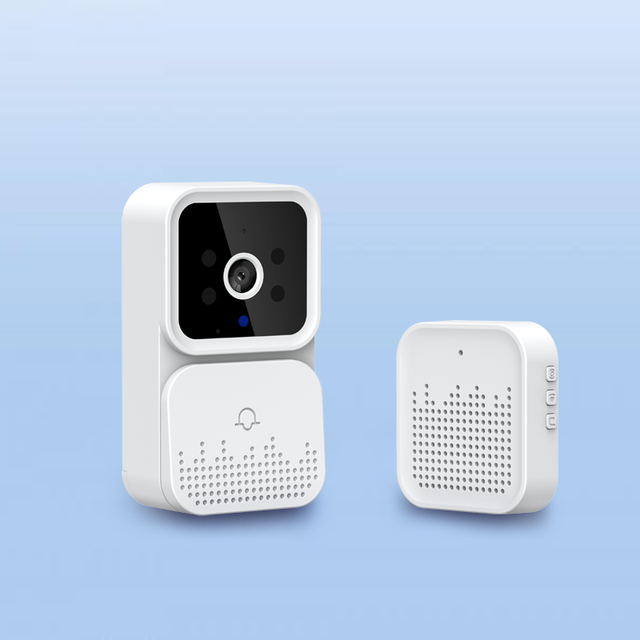 Smart WiFi Video Ring Doorbell Camera Portable and Roof-Mountable Night Vision Waterproof Ring Door Bell WIFI Camera