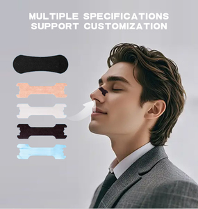 Tiras Nasales Negras de la Marca DMJK, Parche Nasal para Aliviar el Dolor, Detener los Ronquidos, Mejorar la Respiración y la Calidad del Sueño, Hipoalergénicas, con Certificación CE - Product Image 2