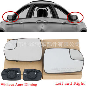 Lentes de Espejo Retrovisor para Ford Edge 2015-2018, Calefactables, Izquierdo y Derecho, Repuestos - Product Image 1