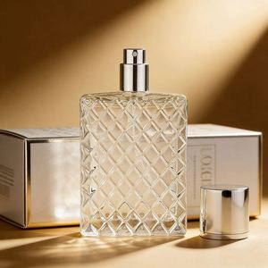 Custom Low MOQ 100ml Screw Thread Glass <b>Perfume</b> Bottles Stock Refillable Spray <b>Containers</b> for Beauty and Fragrance Brands - Product Image 3