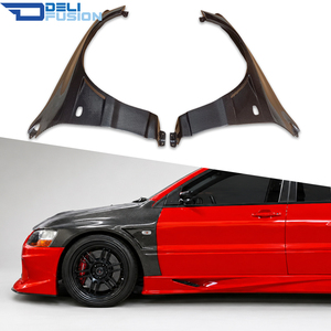 Guardabarros Delanteros Ventilados Más Anchos de Fibra de Carbono para Mitsubishi Lancer Evolution 8 9 CT9A 2003-2007 - Product Image 1