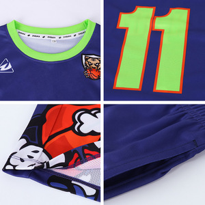 儿童篮球服户外运动服男童青少年篮球背心短款套装夏季篮球童装 - Product Image 2