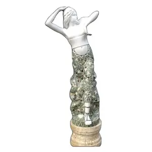 नग्न वसा लेडी मूर्तिकला बड़ा गधा लेडी मूर्तिकला साई बाबा संगमरमर की प्रतिमा