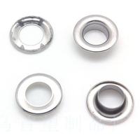 Oeillets SAS en gros avec pointes de griffes oeillets en métal acier inoxydable laiton vêtement œillet rondelle oeillet