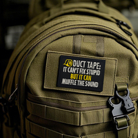 Écussons brodés amusants en tissu avec lettres 'Warning MY GAME' et 'OUT LOUD' pour sacs, chapeaux, manteaux, à coudre
