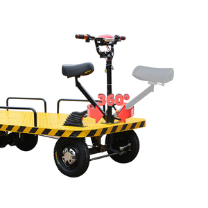 इलेक्ट्रिक ट्रॉली 1 टन चार पहिया इलेक्ट्रिक फ्लैटबेड परिवहन ट्रॉली इलेक्ट्रिक कार्गो फ्लैट ट्रांसपोर्टर - Product Image 3