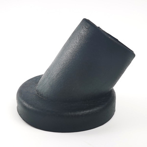 Pieds d'ameublement inclinés en plastique noir Xiu Fen pour la protection des tables et des chaises - Product Image 1